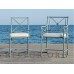Литой Стул модель Монтенегро (Верона), из алюминия, всесезонный стул, для летней площадки, ресторана, отеля....